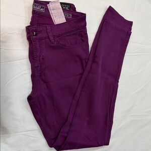 Guess Women's Deep Purple Skinny Jeans